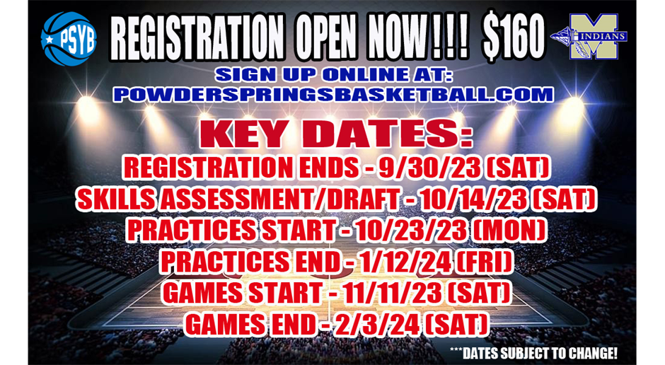 KEY DATES!